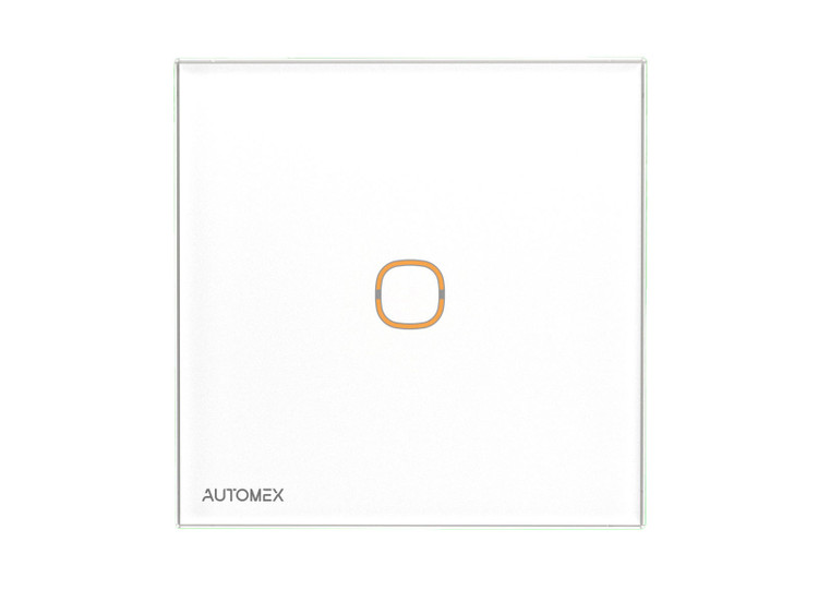 کلید هوشمند یک پل زیگبی اتومکس - رنگ سفید فریملس