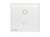 کلید هوشمند زیگبی دو پل اتومکس - رنگ سفید فریملس