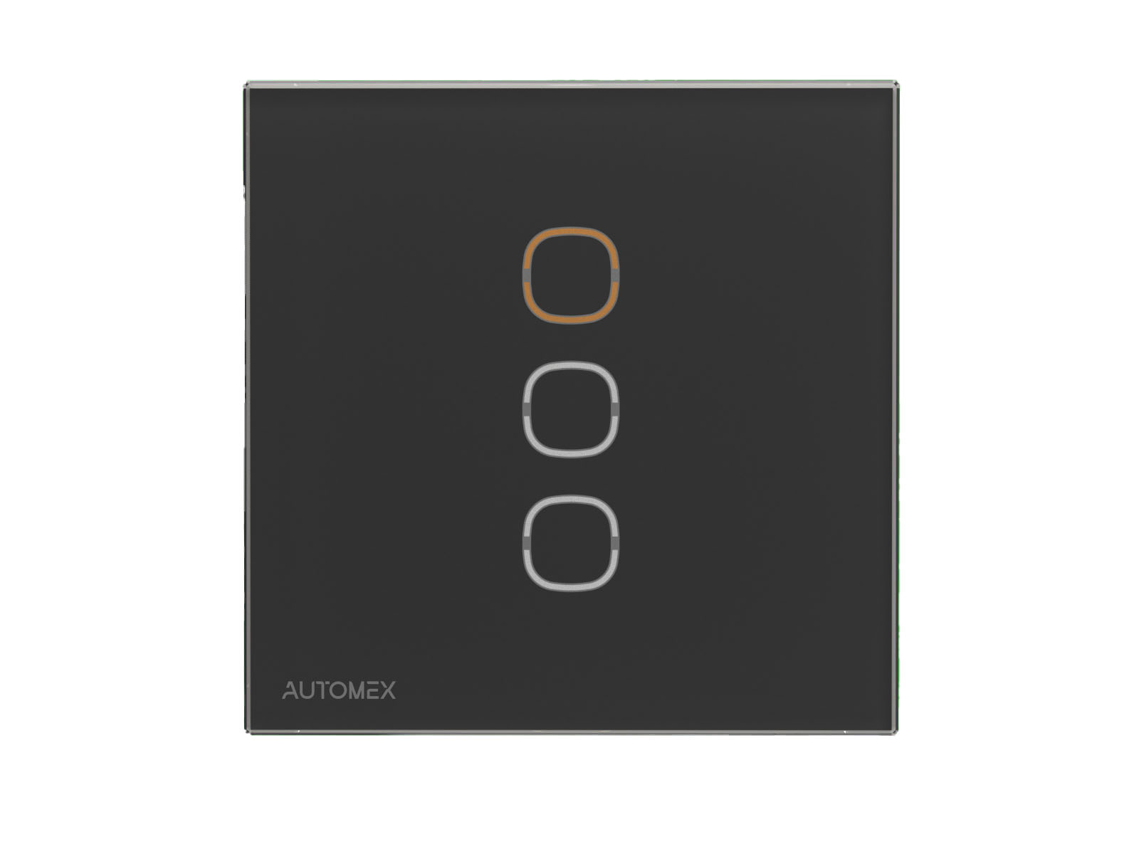 کلید هوشمند زیگبی سه پل اتومکس - رنگ مشکی فریملس