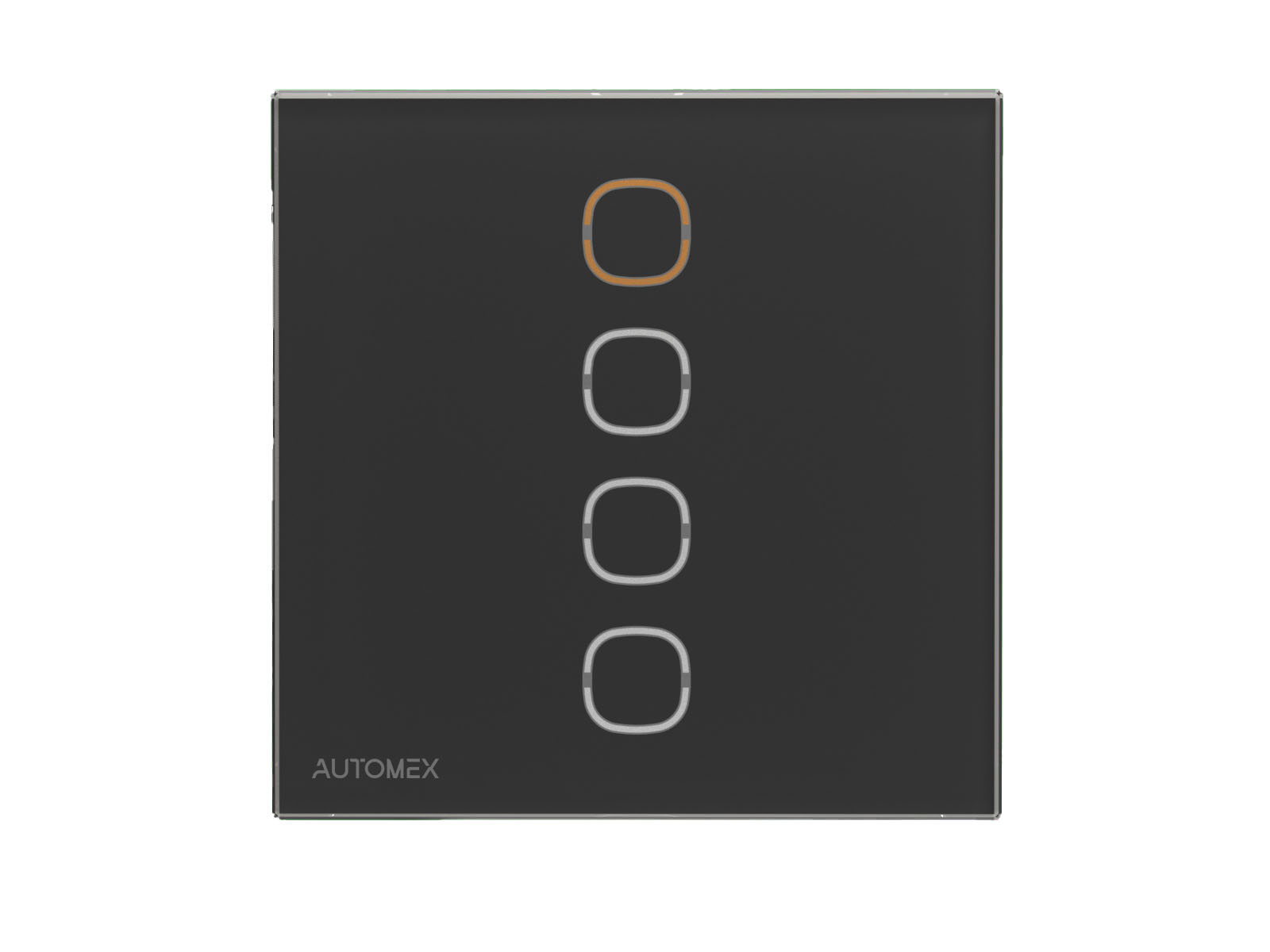 کلید هوشمند زیگبی چهار پل اتومکس - رنگ مشکی فریملس