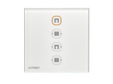 کلید هوشمند زیگبی پرده برقی اتومکس - رنگ سفید فریملس